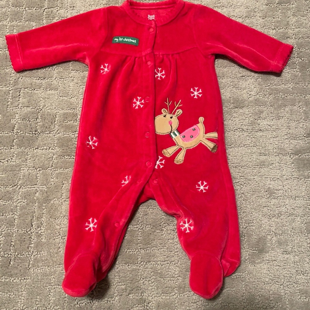 NB First Christmas Onsie